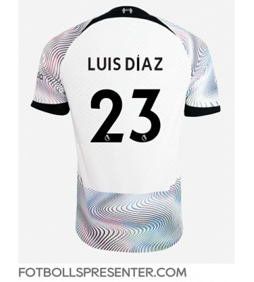 Liverpool Luis Diaz #23 Borta Matchtröja 2022-23 Kortärmad